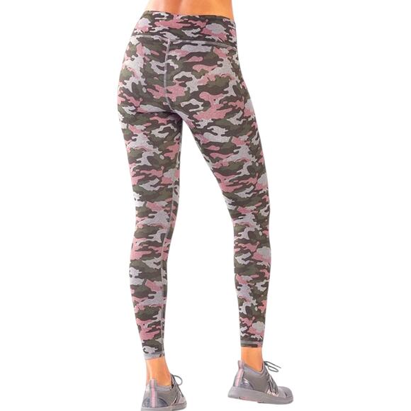 06. Define PowerHold Mid-Rise Legging RoseBloom Camo - Picture 2 of 9